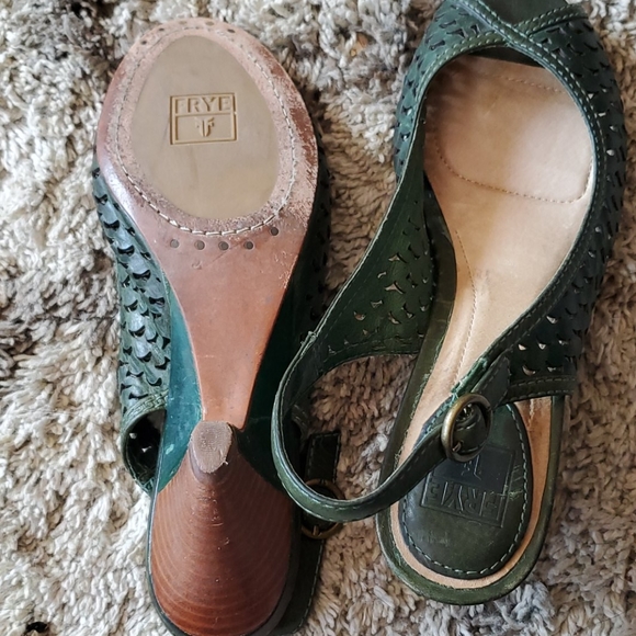 Frye Maya Slingback leather heels - Picture 6 of 8